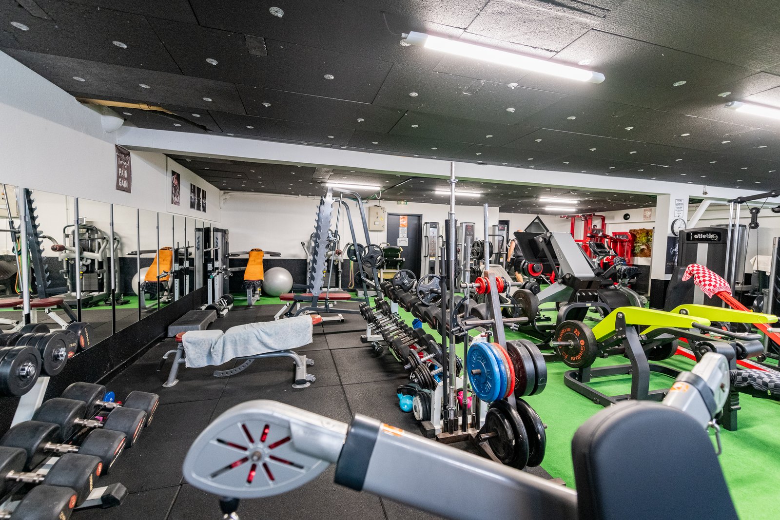 Photo de la salle de musculation